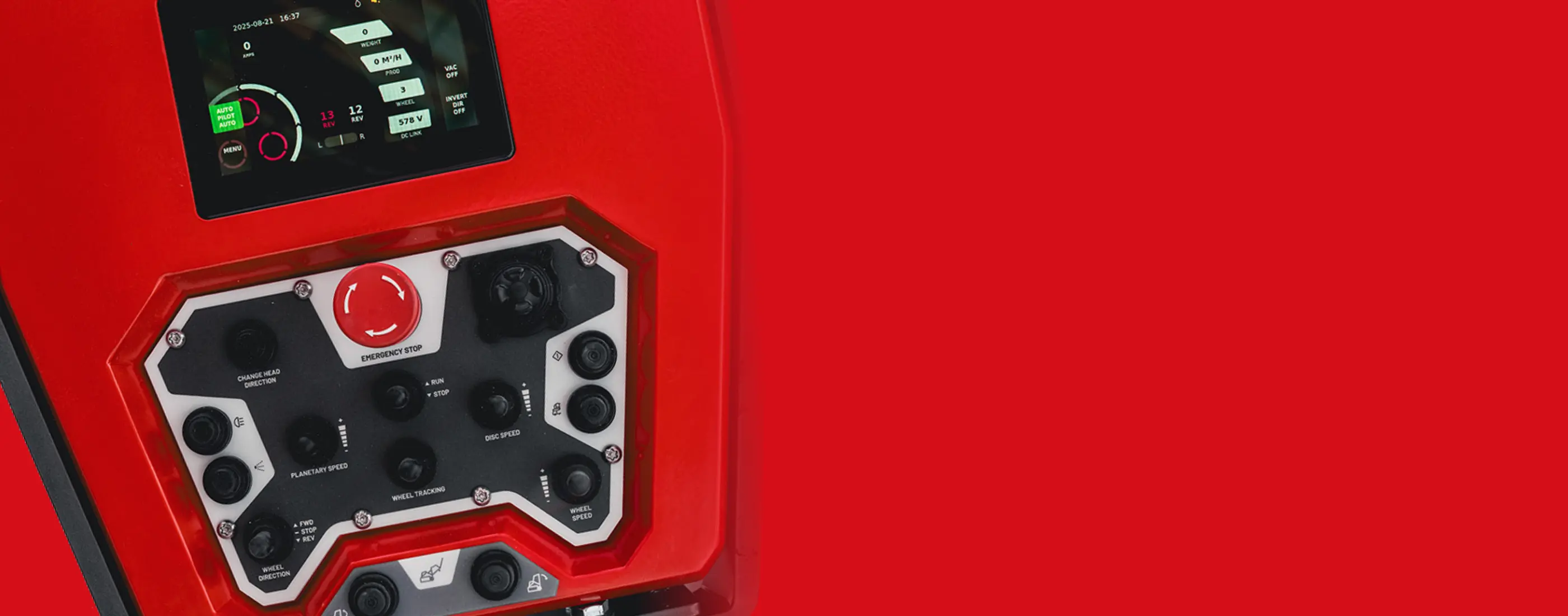 MegaMachinery Built in Machine Control