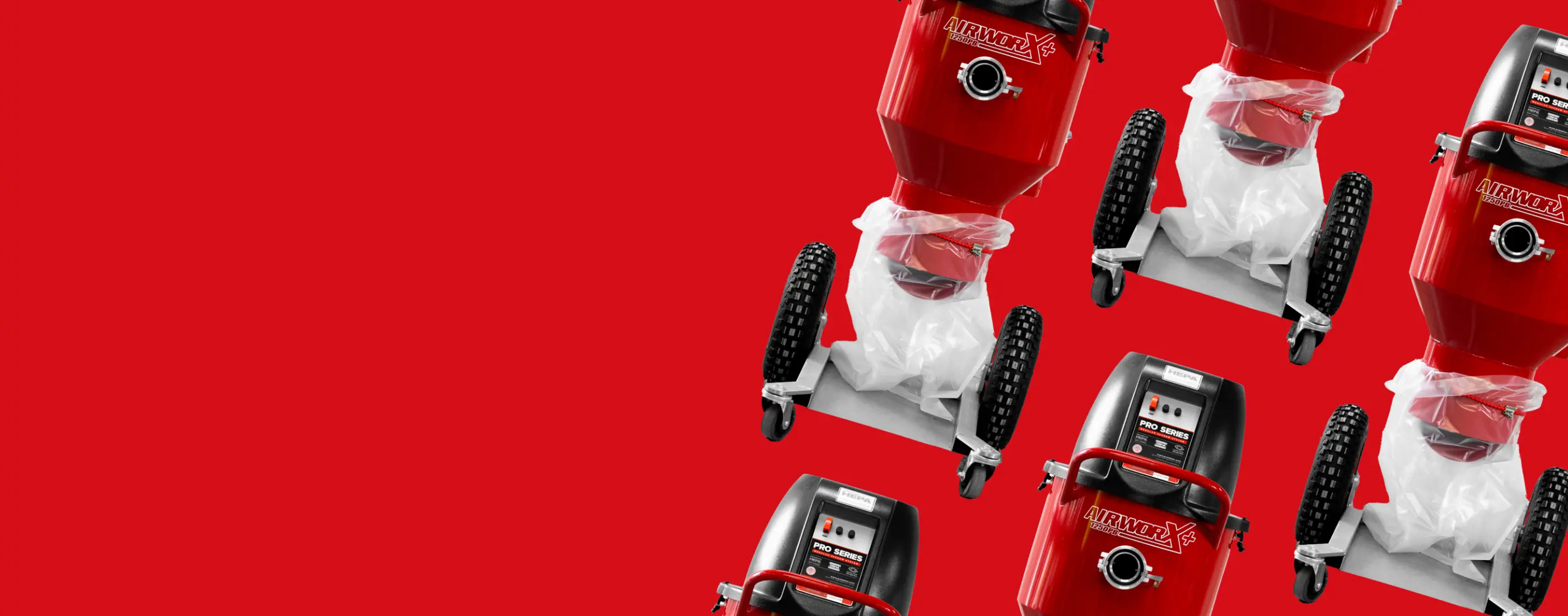 MegaMachinery Dust Control Pulse Bac 1250 Bagger