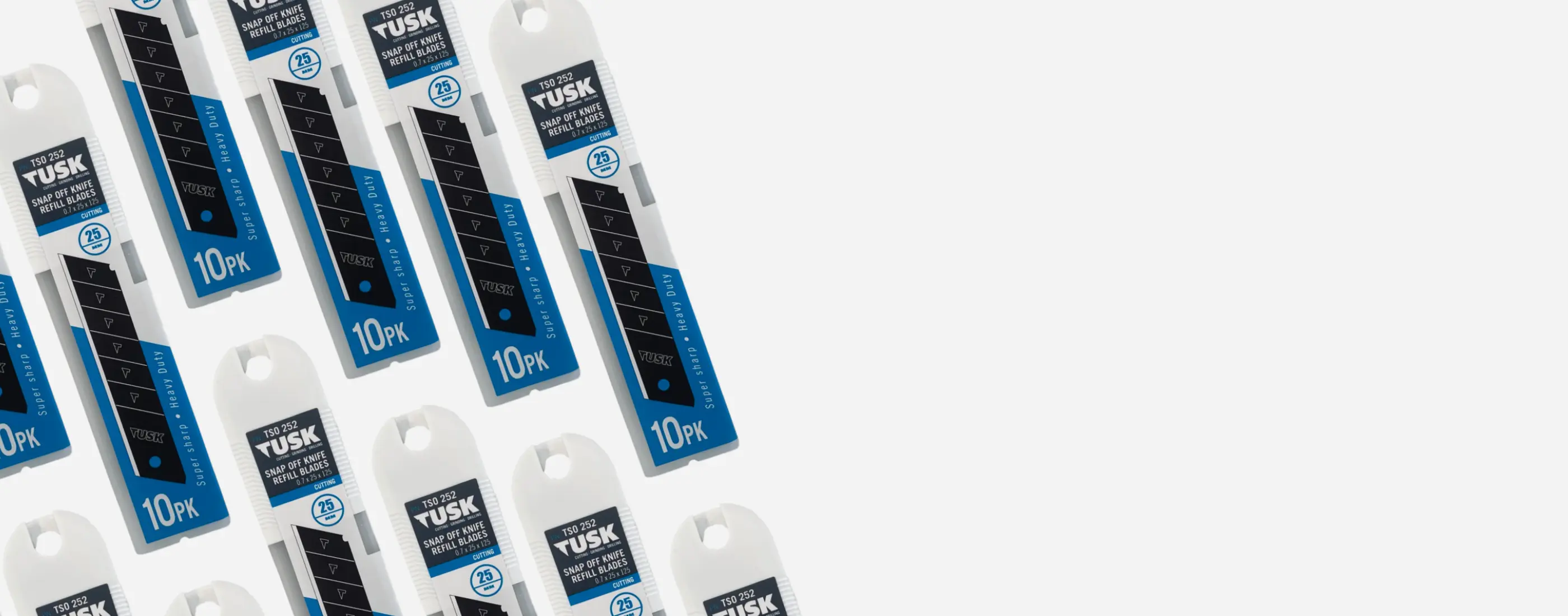 Tusk 25mm Snap off Blades 10pc Pack