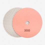 WHITE Polishing Pad - 3000Grit- 125mm 5"