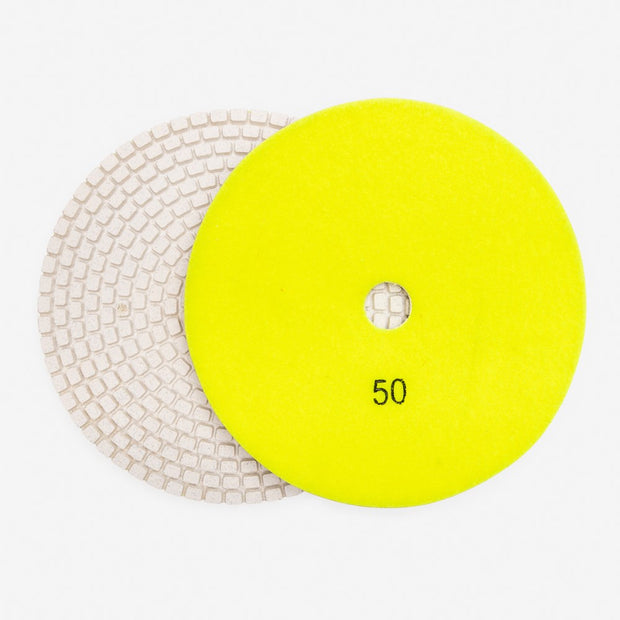 WHITE Polishing Pad - 400Grit- 180mm 7"