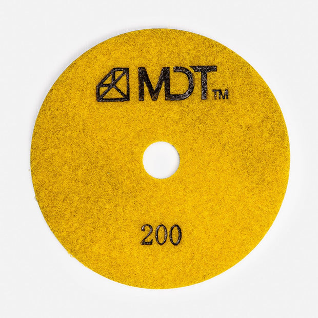MDT Honey comb Dry Polishing Pad - 200Grit- 125mm