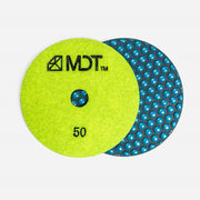 MDT Honey comb Dry Polishing Pad - 50Grit- 125mm