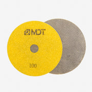 MDT 5'' 100Grit Electroplated Dry Polishing Pad - 125mm