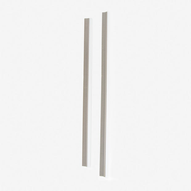 450mm Vacumm Floor Tool Grey Replacement Rub Strips - Pair