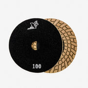 HALO Dry Polishing Pad -100Grit- 125mm