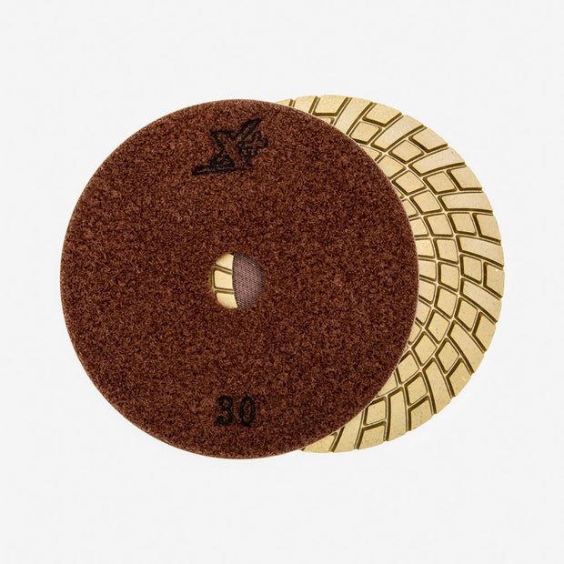 HALO Dry Polishing Pad - 30Grit-125mm